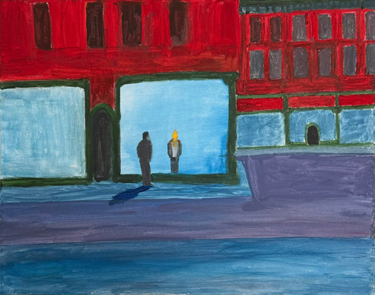 'A Lonely Night' - Original Artwork